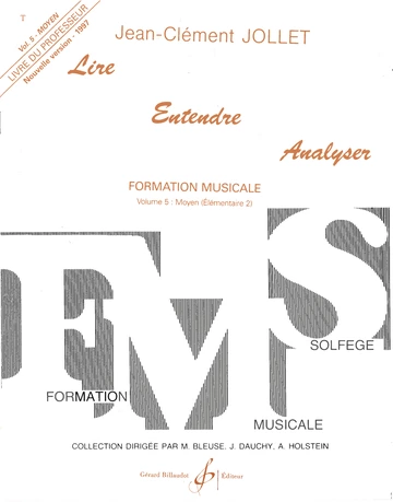 Lire Entendre Analyser. Volume 5 Visuel